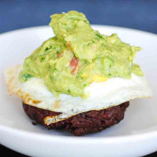 Guacamole Burger (Gluten-free, Paleo)