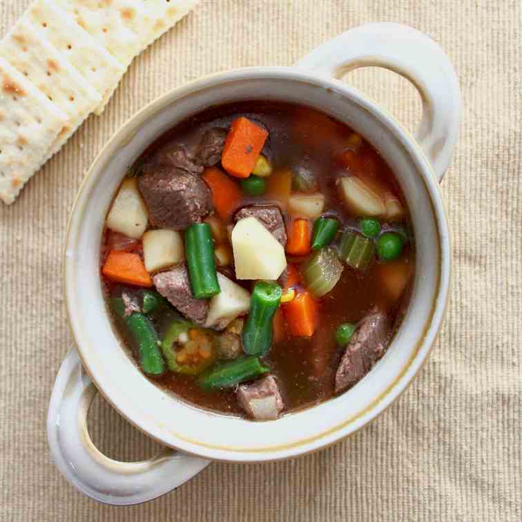 Healthy Vegetable Beef Soup