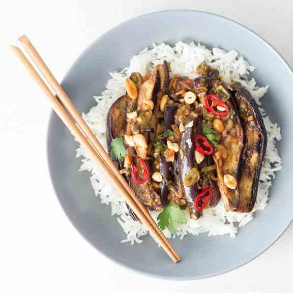 Vegan Kung Pao chicken