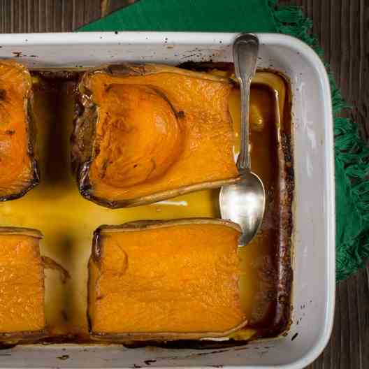 Roasted pumpkin