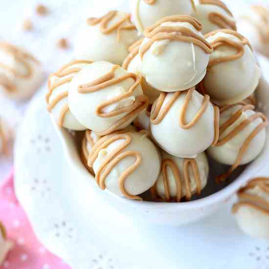 White Chocolate Buckeyes