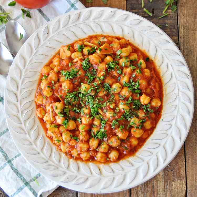 Spanish Chickpeas 