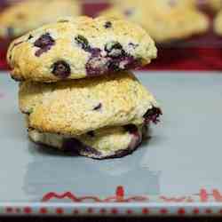 blueberry scones