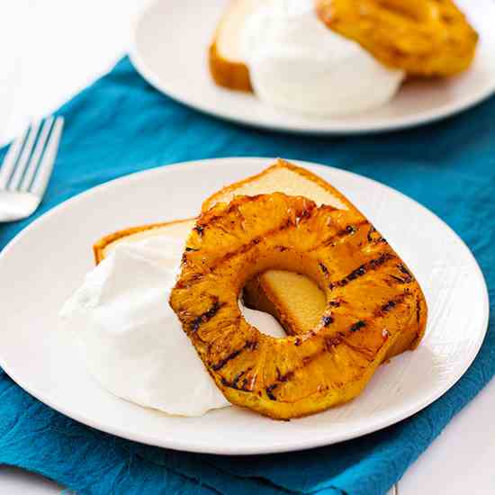 Grilled Pineapple with Mascarpone