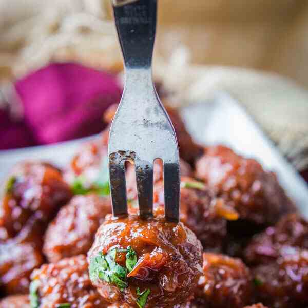 slow cooker meatballs