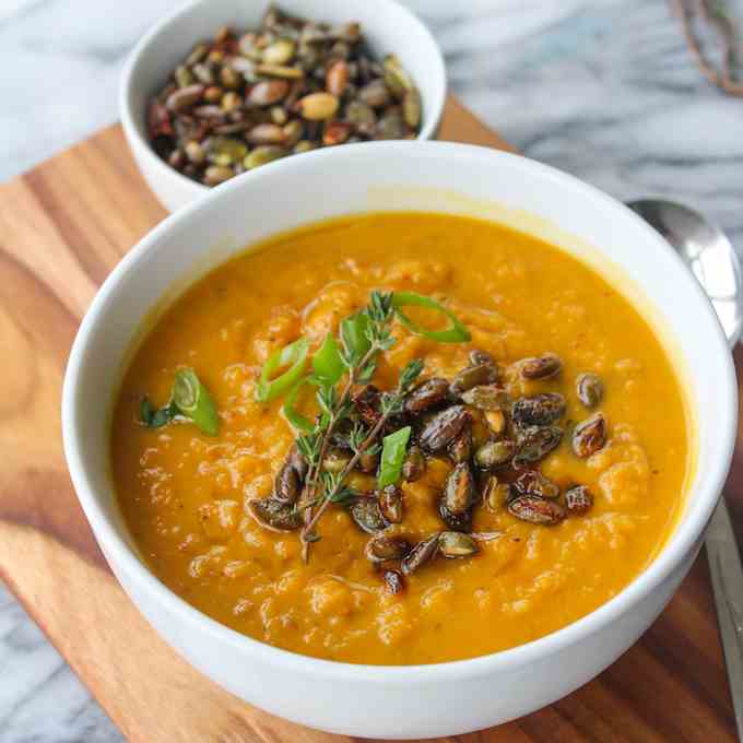 Sweet Potato Leek Soup