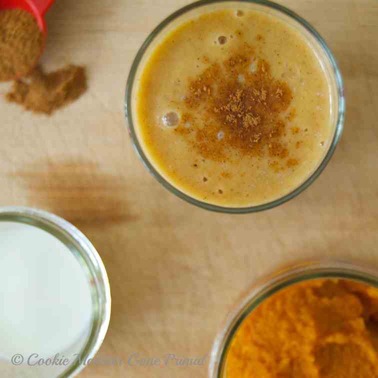 Paleo Pumpkin Pie Milkshake