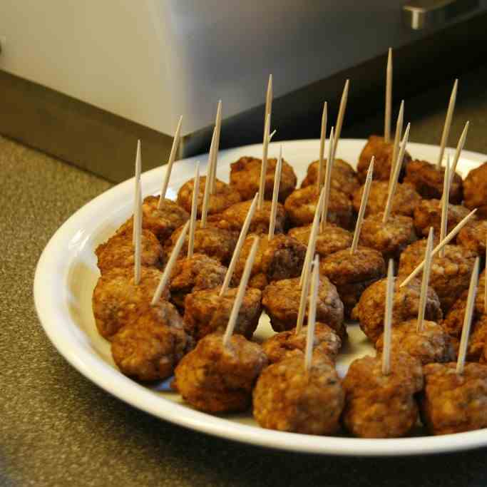 Air Fryer Party Meatballs