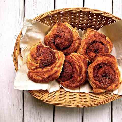 Flaky Cinnamon Sugar Morning Buns