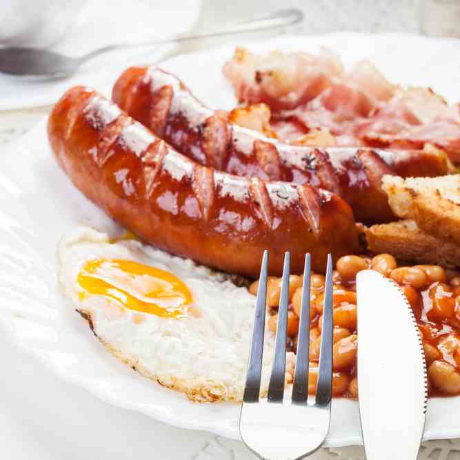 The Ultimate Fried English Breakfast
