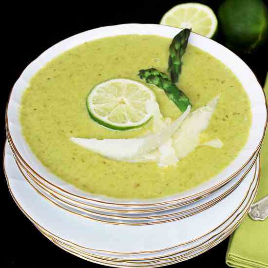 Asparagus Pea Soup