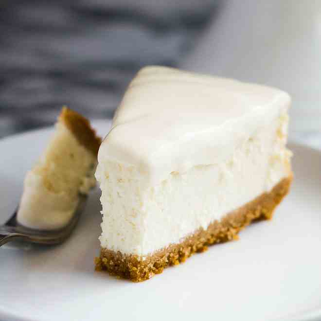 Perfect Vanilla Cheesecake