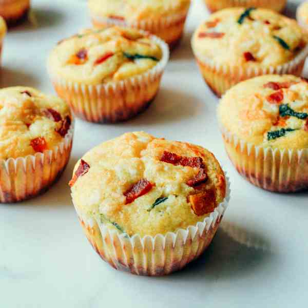 SAVORY FALL CORN MUFFINS