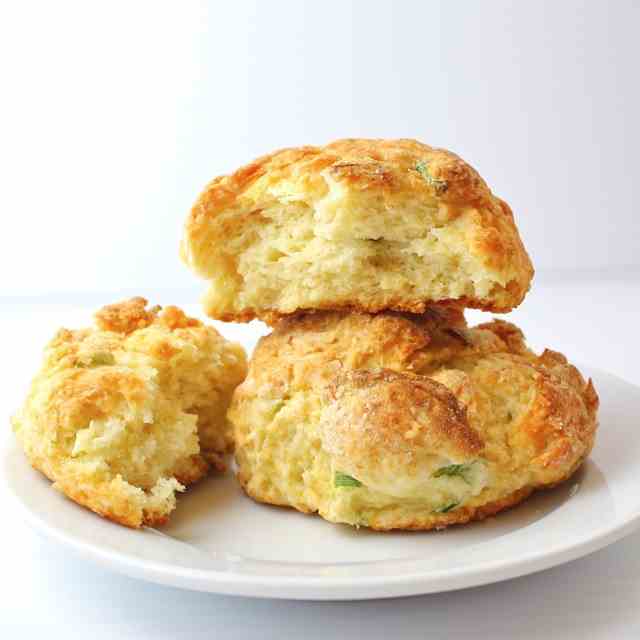 Cheddar Scallion Biscuits