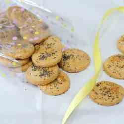 Parmesan and Poppy Seed Cookies