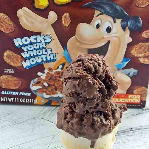 Cocoa Pebbles Ice Cream