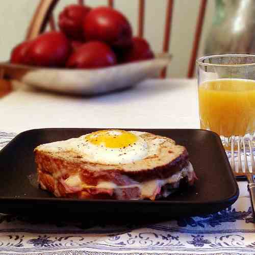 Croque-Madame Sandwiches