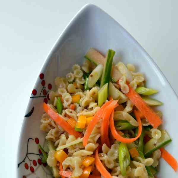 Quick Warm Pasta Salad