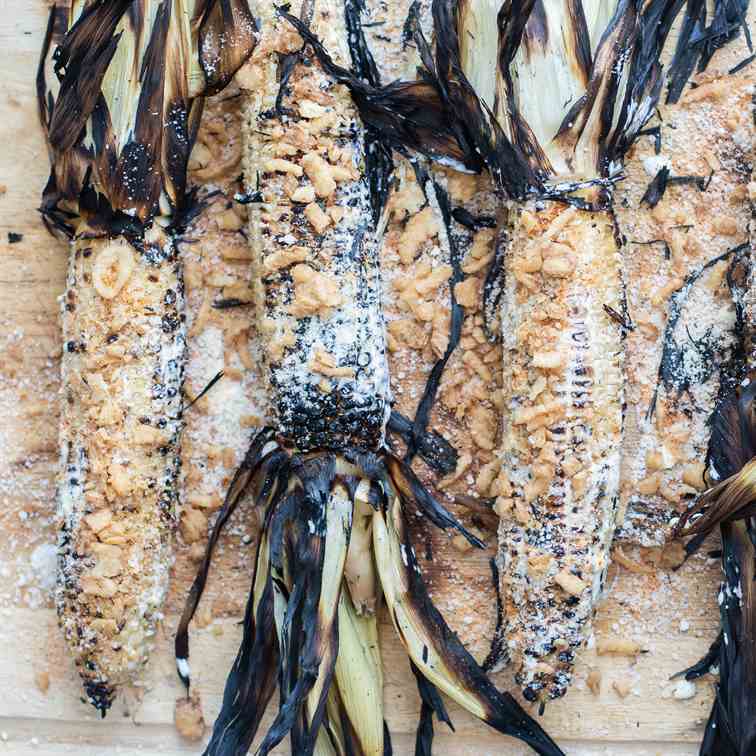 Low Country Boil Grilled Corn