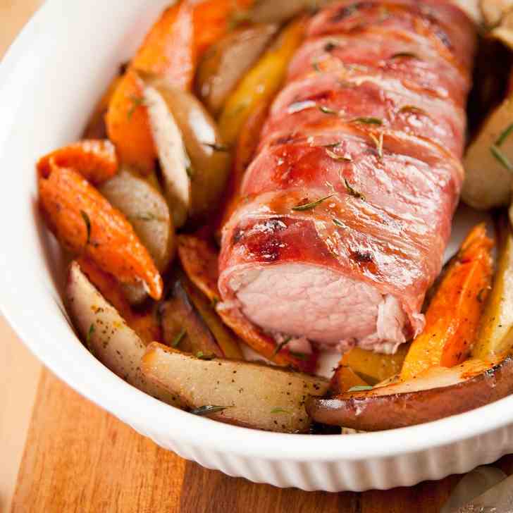 Sweet - Sticky Slow Cooked Pork Tenderloin