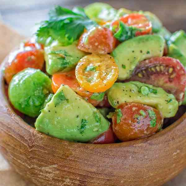 Tomato Avocado Salad