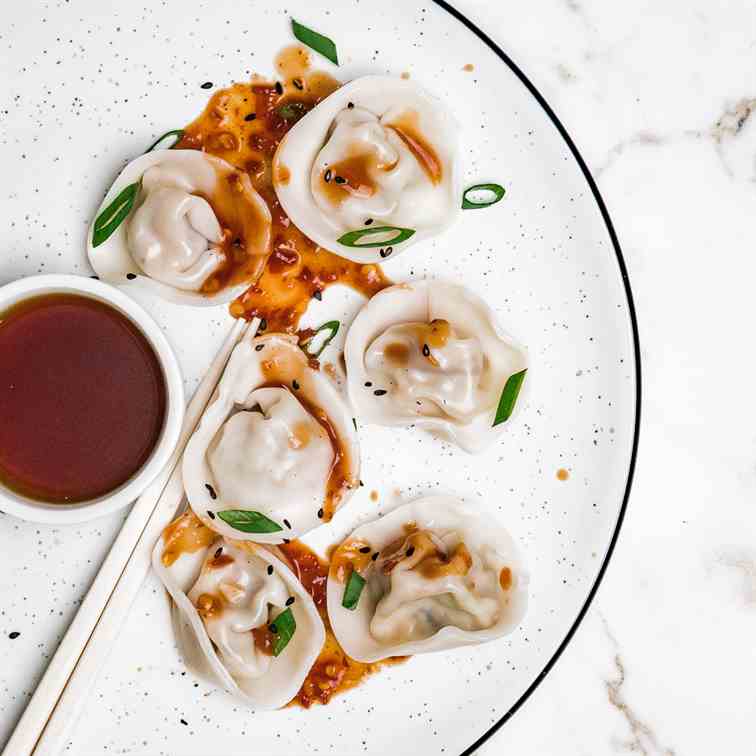 Korean Vegetarian Dumplings