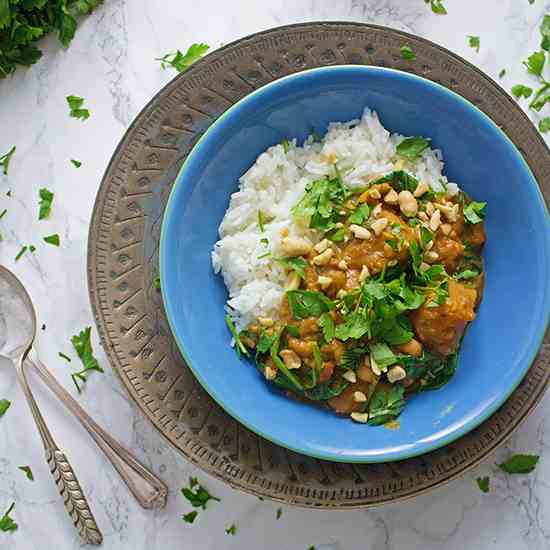 Butternut Squash Peanut Stew