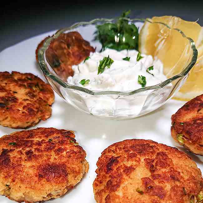 Simple fish cakes