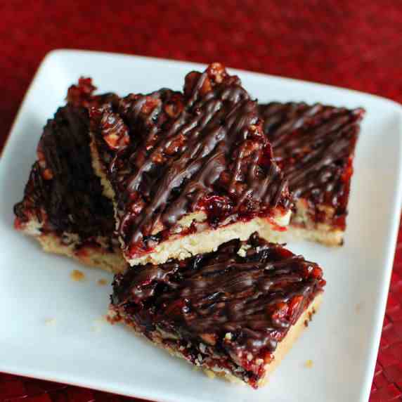 Cranberry Turtle Bars