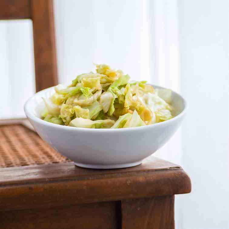 4-Ingredient Thai Stir-Fried Cabbage