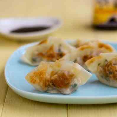 Potstickers with Pork and Garlic Chives