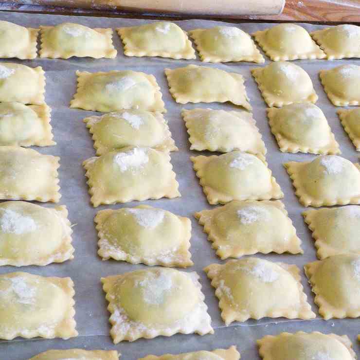 Spinach Ricotta Beef Ravioli 