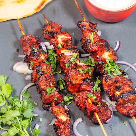 Aromatic Tandoori Chicken Tikka Style