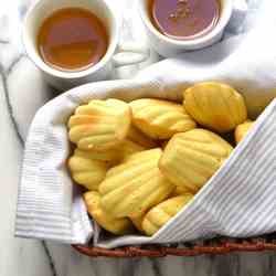 Coconut madeleines