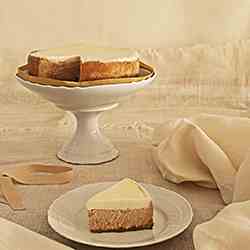 New York dulce de leche cheesecake