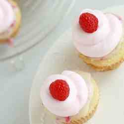 Raspberry Lychee Cupcakes and Giveaway