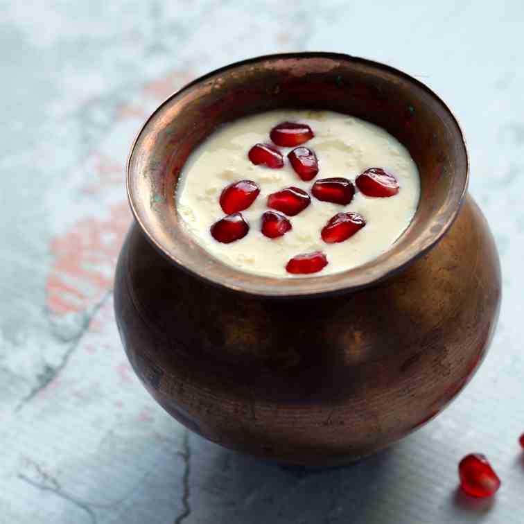 Creamy Sweet Caramel Lassi 