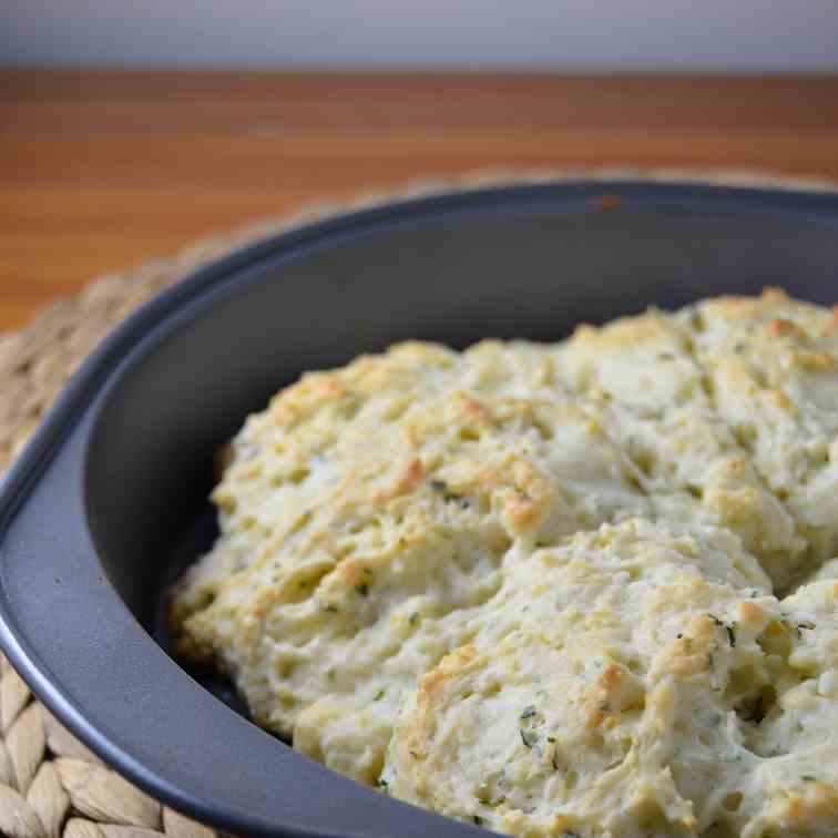 Sour Cream and Parsley Scones