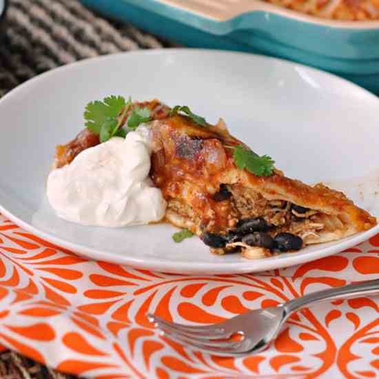 20-Minute Chicken Enchiladas