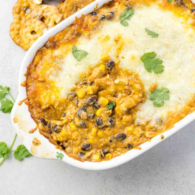 Chicken Enchilada Dip