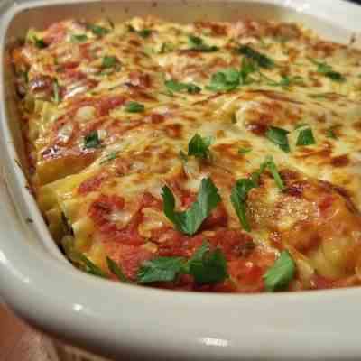 Delicious Artichoke Lasagna