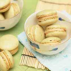 Green tea French macaron recipe