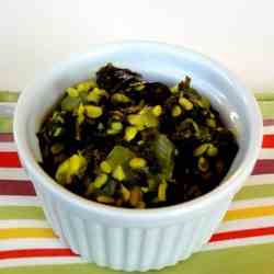 Spinach Mung Dal Fry