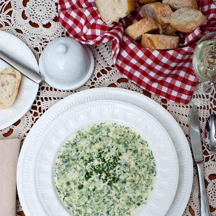 Bulgarian Tarator Soup