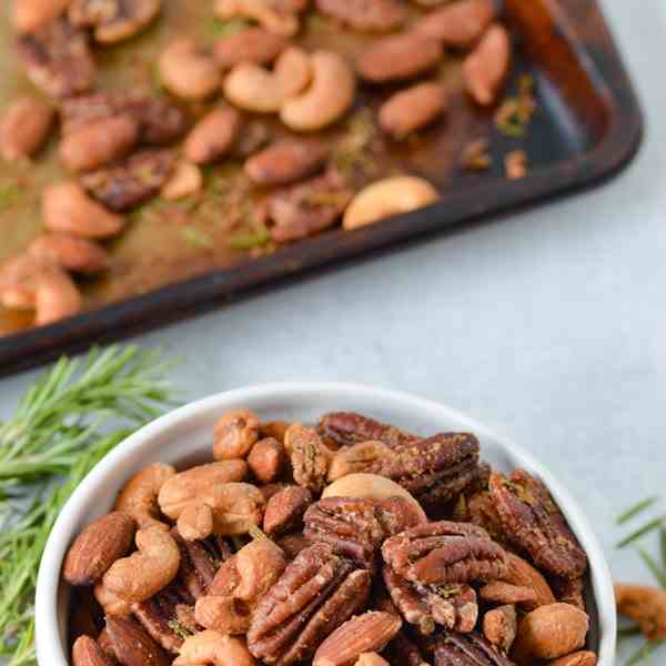 Rosemary Roasted Nuts