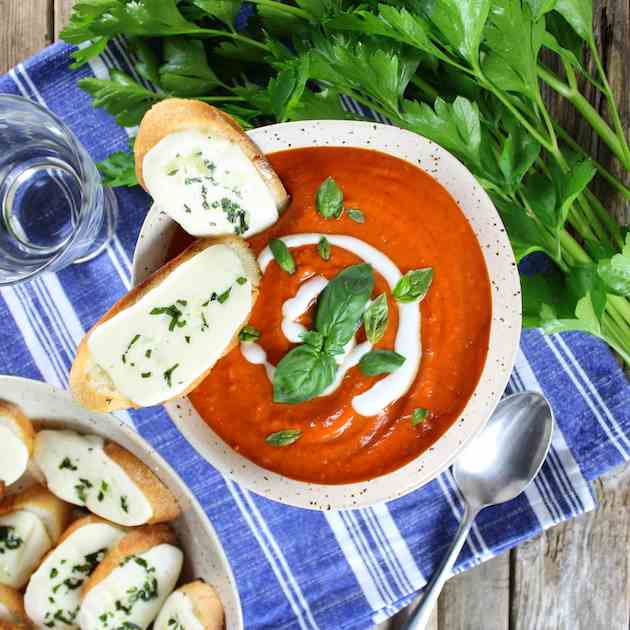 Smoky Harvest Tomato Soup