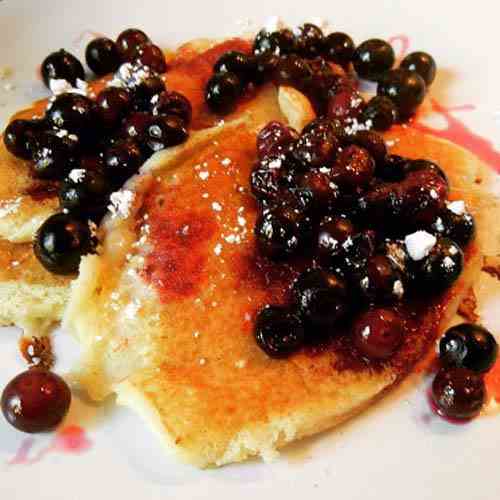 Brown Rice Pancakes With Juniper Berries
