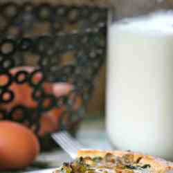 Vegetable Invasion Quiche