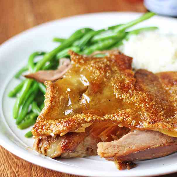 Crispy Cracklin' Pork Shoulder