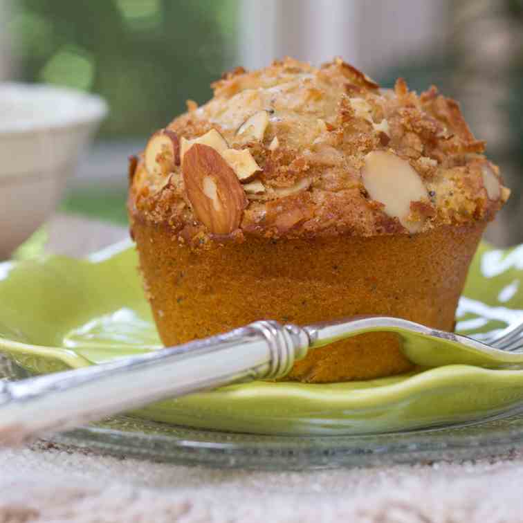 Cafe Style Lemon Poppy Seed Muffins